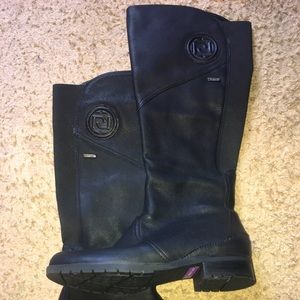 Rockport Waterproof Wide Calf Tall Leather Boots